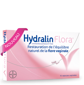 Image HYDRALIN FLORA CAPS VAGINAL 10